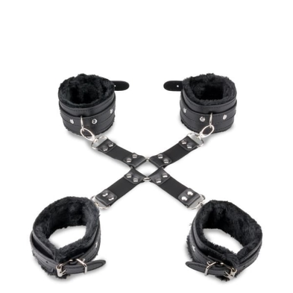 Handbojor och korsband bondage kit