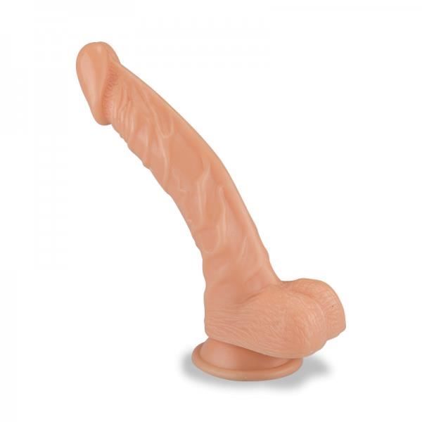 Realistisk Böjd Dildo Längd 20CM