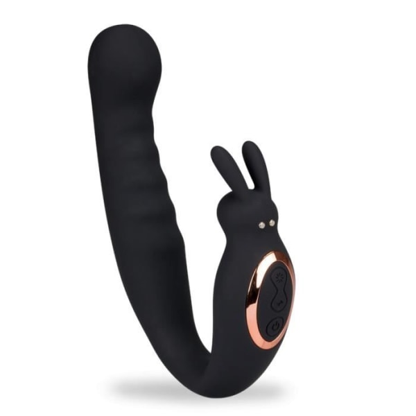 Sweet Bunny Curved G-Spot Vibrator Svart
