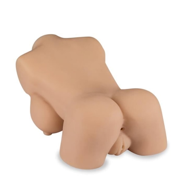 Buste Masturbator - LOVE AND VIBES - Realistisk Pocket - TPR - Kompakt - 2 Orificer