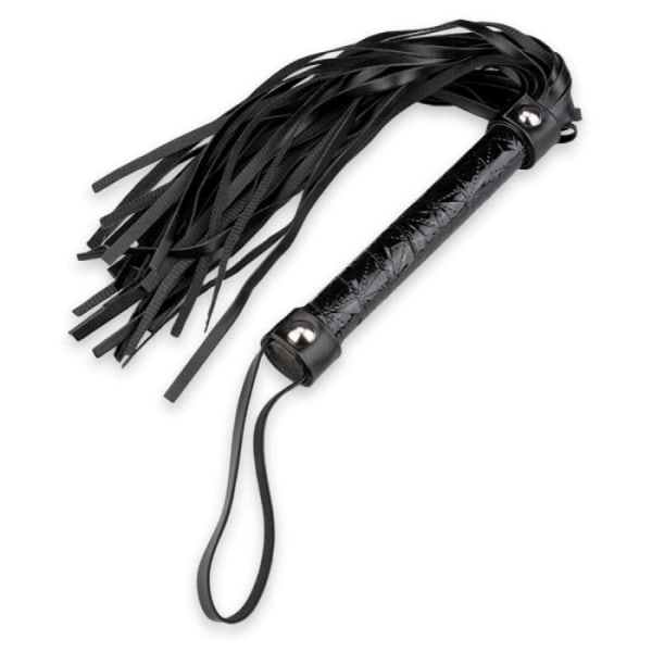 Badboy strapped flogger - LOVE AND VIBES Collection Black