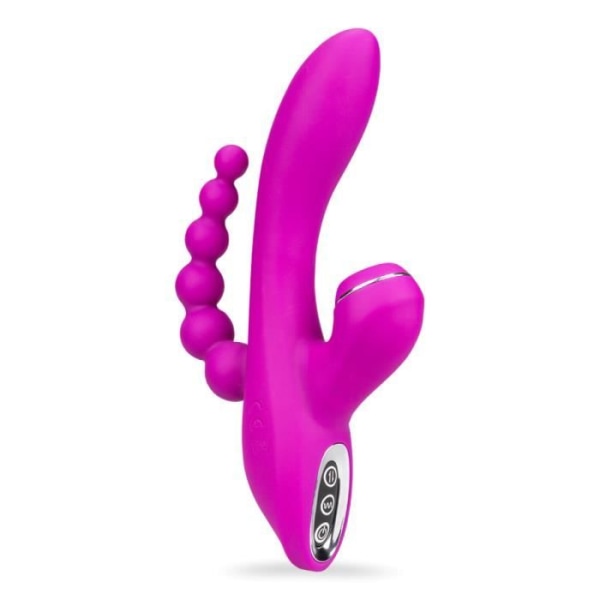 Abel Triple Stimulation Vibrator - LOVE AND VIBES Purple Collection