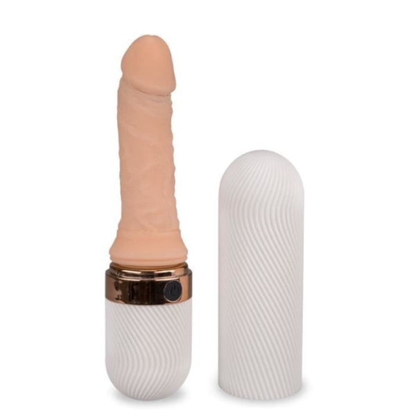 Mister Hide vibrerande dildo fram och tillbaka - Feeling White Collection