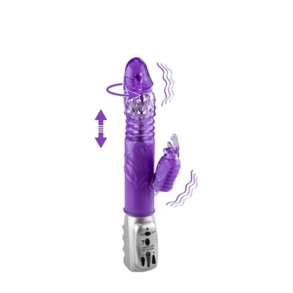 Rabbit Vibrator Fram och tillbaka Butterfly Vibrator