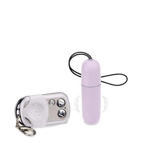 Fjärrstyrt vibrerande ägg XS - Kollektion EggXiting Lila