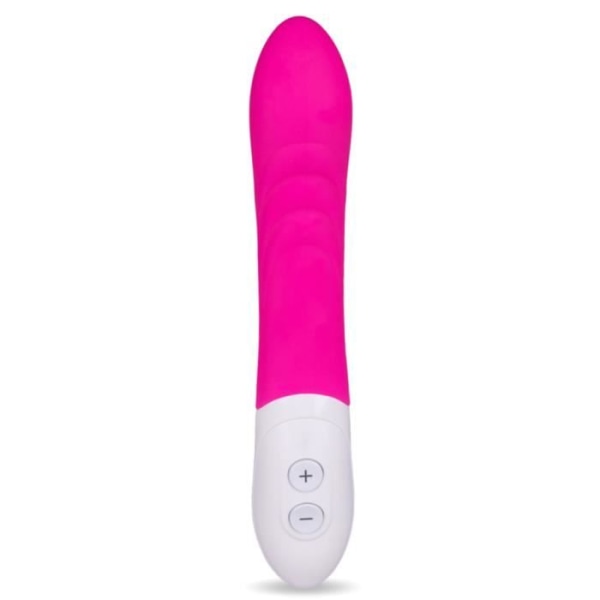 Kraftfull USB silikonvibrator 7 hastigheter Rosa