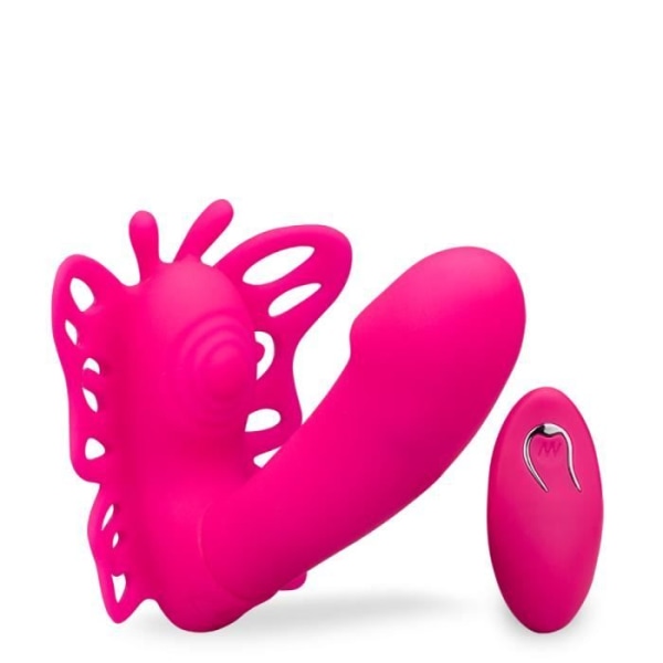 Vibrerande trosor klitoris och G-punktspulseringar och vibrationer Rosa