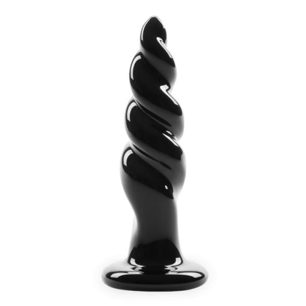 Unicorn Glas Butt Plug Black