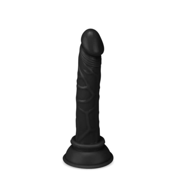 Liten svart anal dildo med sugkopp - Plug and Play Collection
