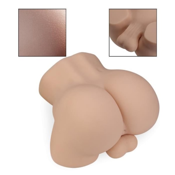 Realistiska skinkor manliga onani testiklar och anus Barney 6,2 kg - LOVE AND VIBES Collection