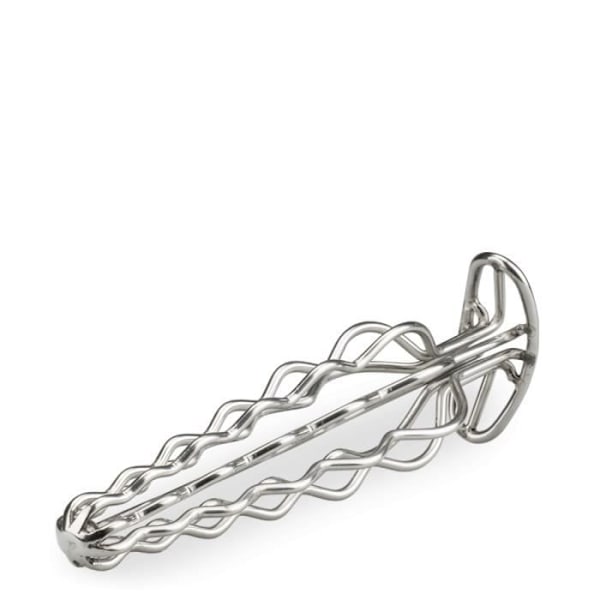 Analplugg lång med metallstänger Curl
