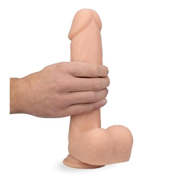 Stor silikondildo 24,0cm Stanley - LOVE AND VIBES Light Skin Collection