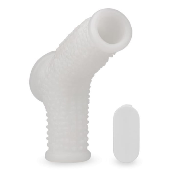 Everest Nodulated Vibrating Penis and Testicle Sleeve