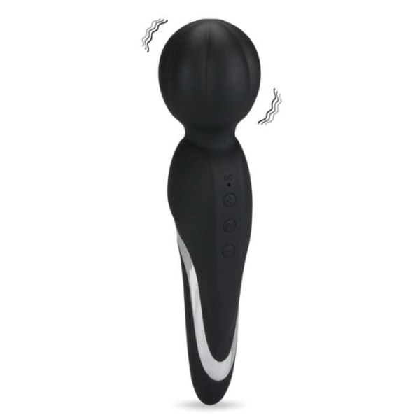 Vibrator - Fantasy Wand - Silikon - 7 lägen - Vibrerande - Medium