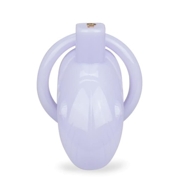 Whaly Purple PVC Chastity Cage