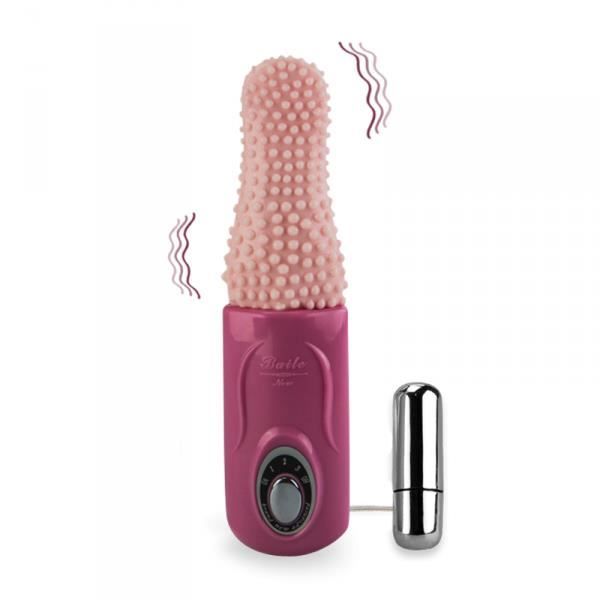 Vibrerande Tongue Vagina Clit Stimulator