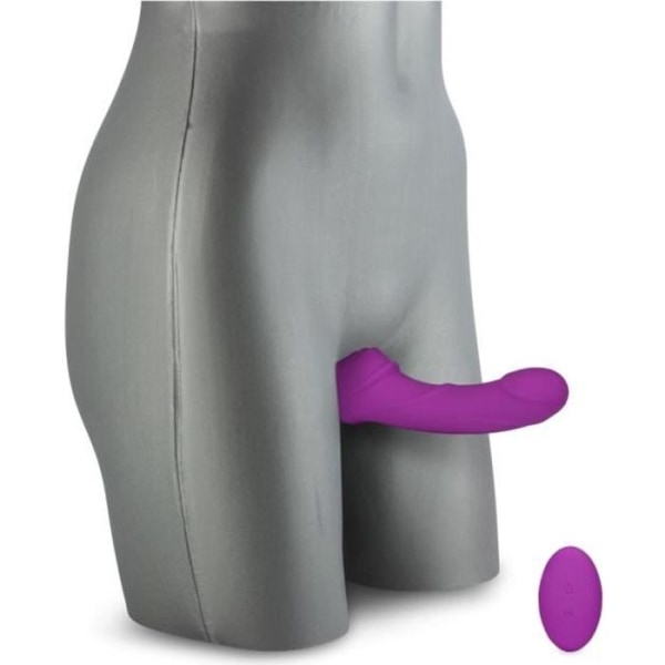 Nana fjärrstyrd strap-on dildo utan sele - LOVE AND VIBES Purple Collection