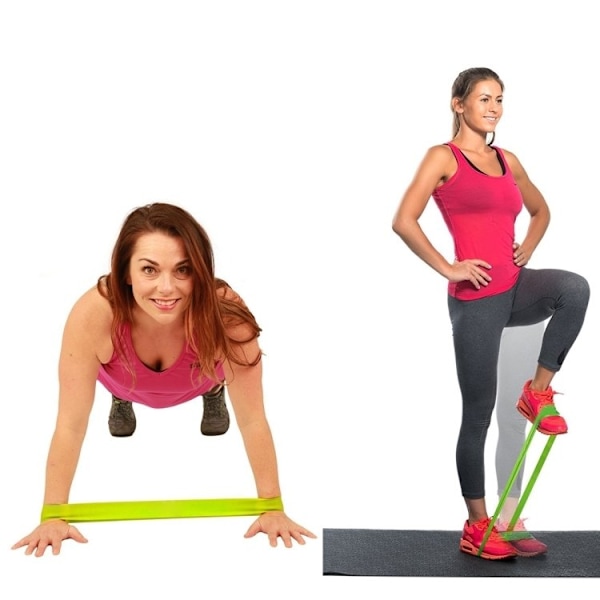 5-pack Resistance Bands / Gummiband - Träning Multicolor multifärg
