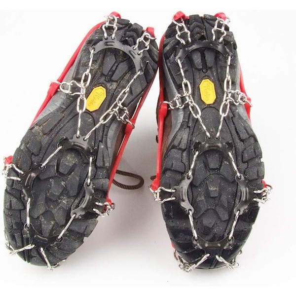 Børne Traction Stegjern Anti-Slip Sko Crampons 11 Tænder