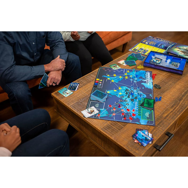 Pandemic Brettspill (Grunnspill) | Samarbeidsspill for Voksne og Familie | Alder 8+ | 2 til 4 spillere | Gjennomsnittlig Spilletid 45 minutter