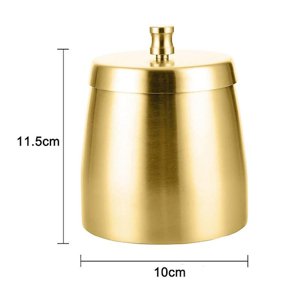 Tuulenpitävä tuhkakuppi savukkeille ulkokäyttöön tuhkakupit terassipöydälle Tyrant Gold-XF10- Tyrant Gold Large