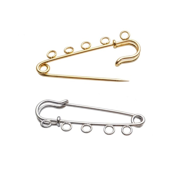 Turvanapit Suuret turvanapit HOPEA&KULTA silver&gold
