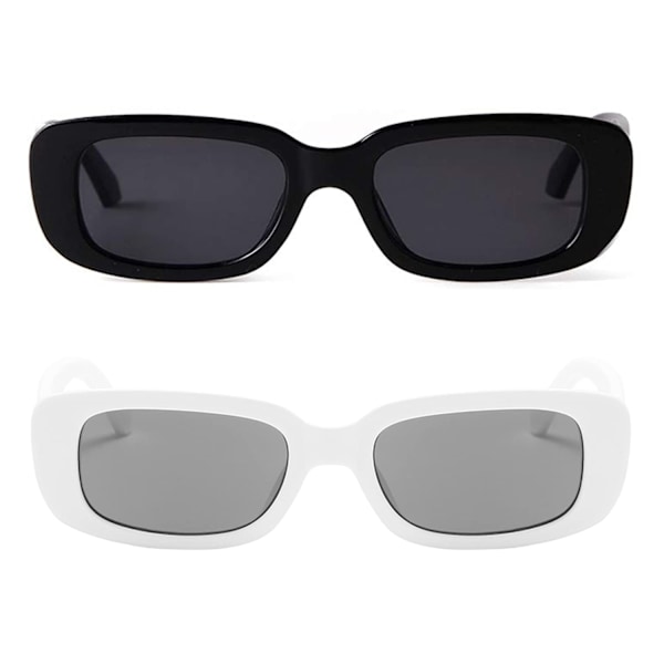 Rektangulära solglasögon för kvinnor Retro Driving Glasses?Mode
