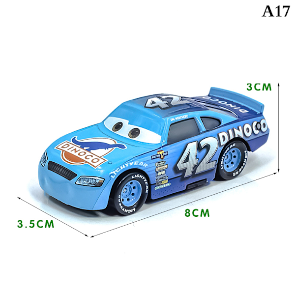 Nya Disney Pixar Bilar 3 Blixten McQueen Diecast Metall-FS5- A17