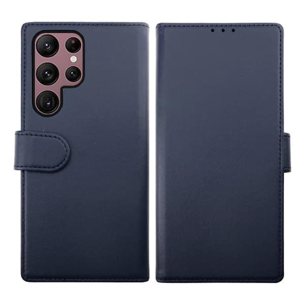 Samsung Galaxy S23 Ultra Wallet Casual Magnet Rvelon - Blue Navy