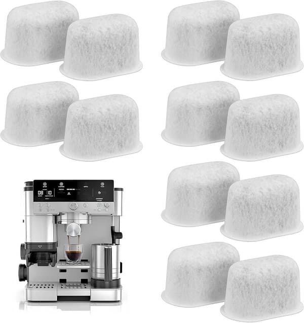 12x Activated Carbon Filter Suitable for Ninja Coffee Makers - Suitable for Ninja, Breville, and Keurig Series Coffee Makers-FS-
