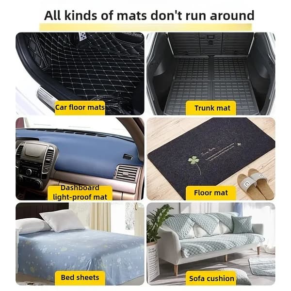 Fixeringsplatta för Bilmattor & Hemtextil