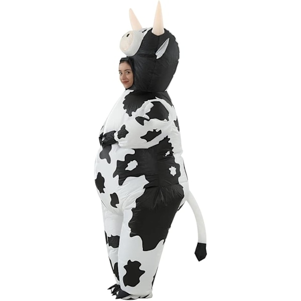 Oppustelig Ko-kostume, Maskerade Cosplay-FS-