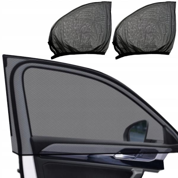 2-pack - Solskydd/Myggnät för bil – Fästs över bildörren-XF10- Multicolor multifärg