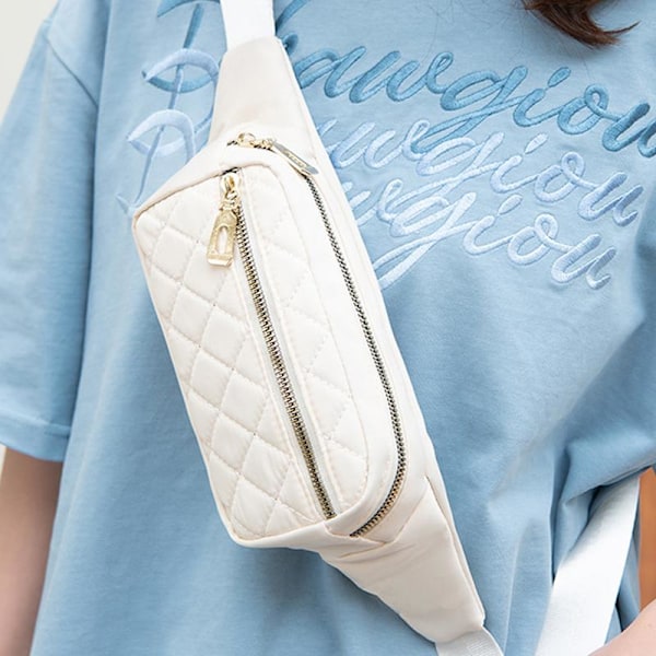 Crossbody Väska Midjeväska - Vit