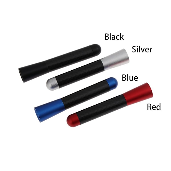 Bilantenn Kolfiber Kort Stubby SVART black