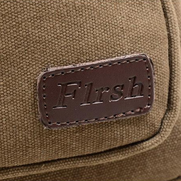 Miesten Crossbody Messenger Olkalaukku Rintalaukku Urheilu-FS2- Khaki