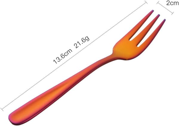 Tea Cakes Small Dessert Forks Cake Forks Stainless Steel 10 pcs
