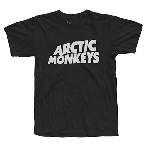 Arctic Monkeys 'KLASSISK LOGGA' SVART T-SKJORTE XXXL