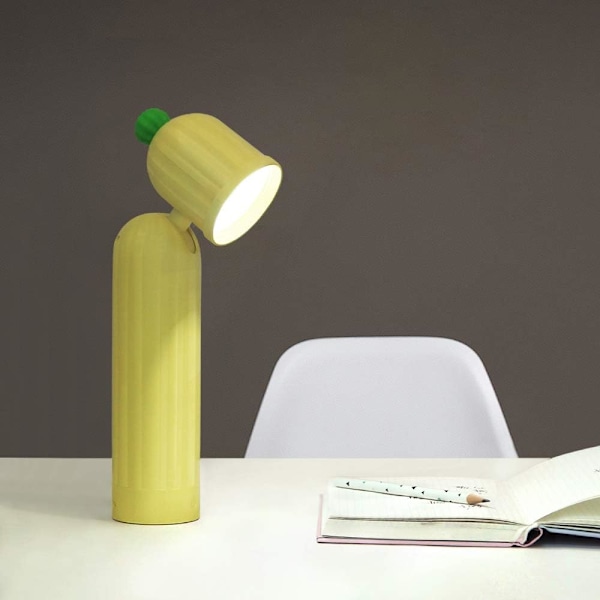 Skrivebordslampe for barn Mini liten skrivebordslampe med søt øyepleie LED