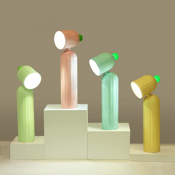 Skrivebordslampe for barn Mini liten skrivebordslampe med søt øyepleie LED