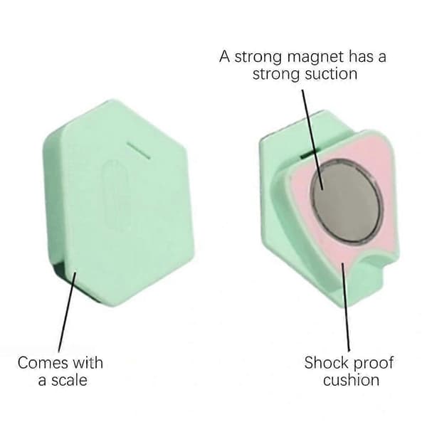 Magnetisk sömsmånsguide för symaskin – Universellt positioneringsverktyg