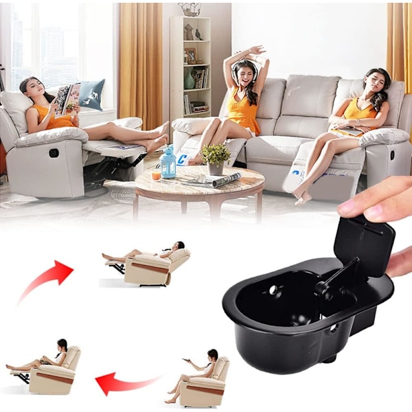 2 st Recliner Släpphandtag Universell Soffa Stol Recliner Handtag