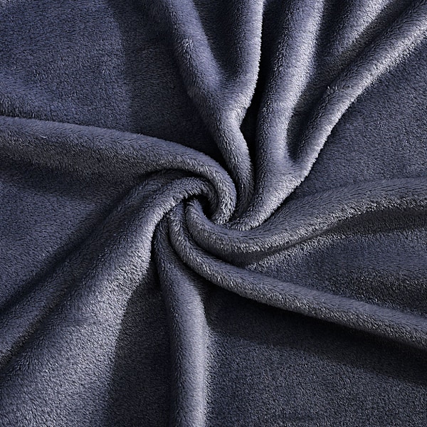 Mikrofiber Tæppe 200x150cm - Mørkegrå