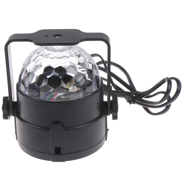 Diskokule lyseffekter RGB 3W LED 7 farger Scene