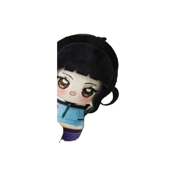 Kpop Demon Hunters Plush Doll Cotton Toy (Black)