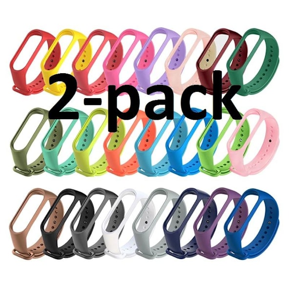 2 kpl Xiaomi Mi Band 5.6 Ranneke