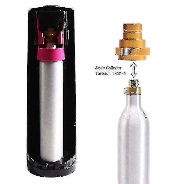Hurtigadapter for CO2 Soda Watersparkler Duo, Tankbeholderkonvertering for Soda Stream Sodamaskin