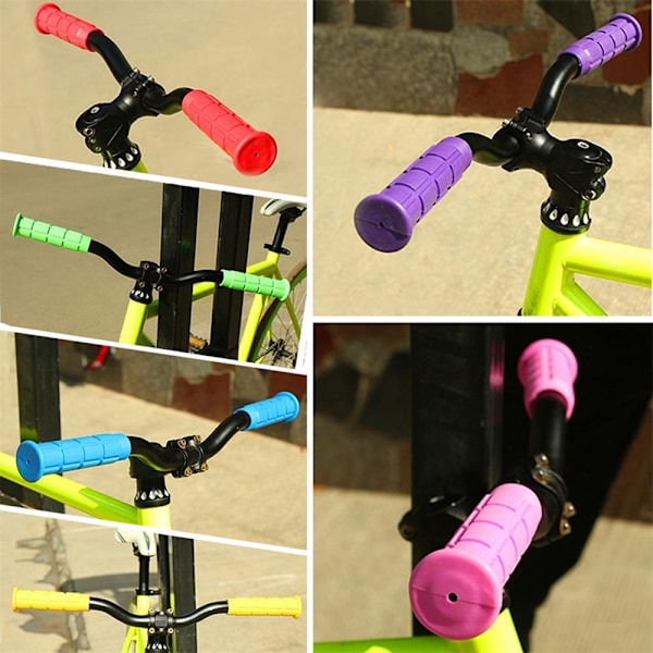 1 Par Styrgreb Cykel Gummi VITA White