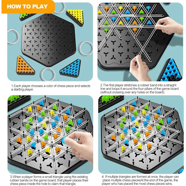 Kjede Triangel Sjakk Splendor Duell Brettspill Strategispill