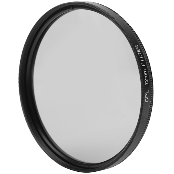 Junestar DSLR Kameralins Polariseringsfilter CPL Polariserare för Canon/Nikon/Sony/Olympus/Fuji 72mm